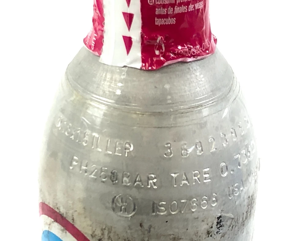 Cilindro de CO2 SodaStream conexión rápida COMPLETO 60 litros SELLADO Foto 4 de 4