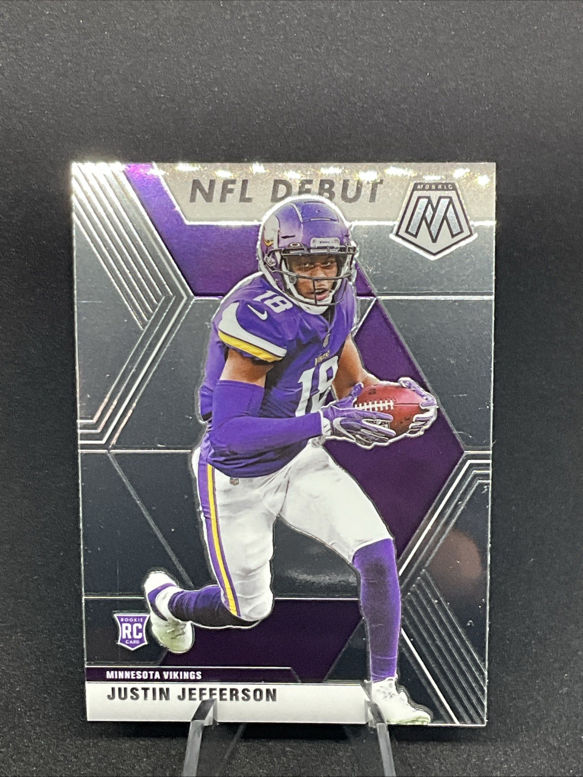 2020 Panini Mosaic - NFL Debut Justin Jefferson #270 (RC)