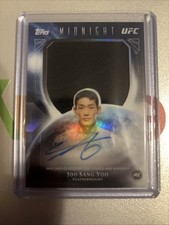 2026 Topps Midnight UFC - Rookie Relic Autographs Joo Sang Yoo Auto Patch Rc RPA