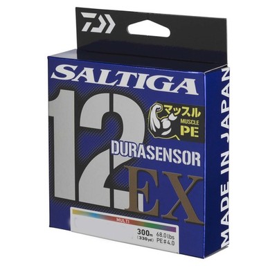 (0,37 /1m) Daiwa UVF Saltiga Durasensor x12EX+Si3 0,35mm 300m Multi Geflochtene 