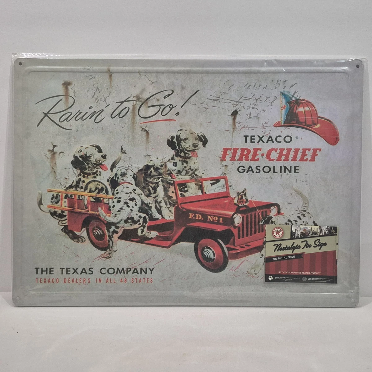 Texaco Fire Chief Sign for sale | eBay