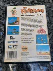 Sega Genesis The Flintstones - Tested