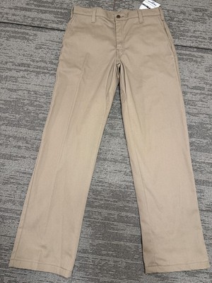 Workrite FR Chino Pants Mens 34x32 Beige Westex UltraSoft HRC2 Flame Resistant
