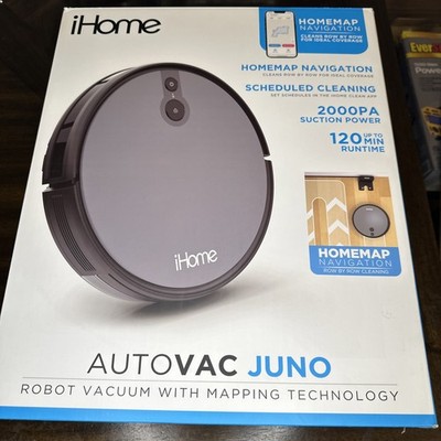 iHome AutoVac Juno Smart Vaccum Cleaner - Black