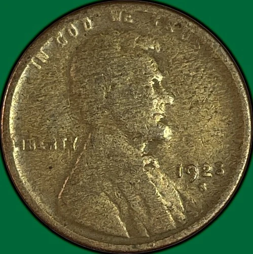 1923-S Lincoln Wheat Cent Very Good VG Coin #34305