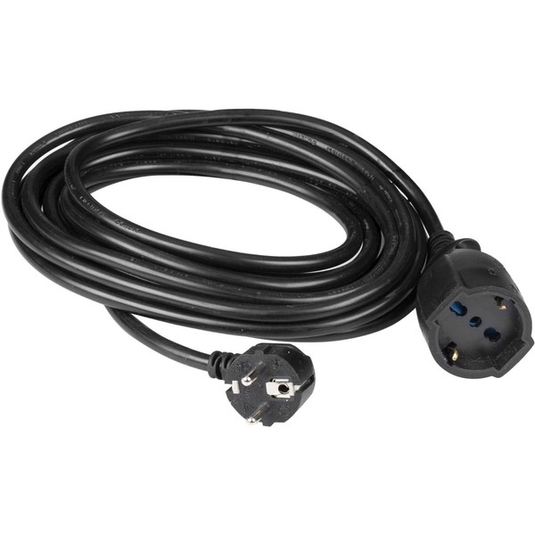 Elektrisches VerläNgerungskabel 5M 250V Weiß 16A Schuko-Stecker PP2624.1QB-image