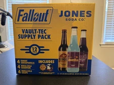 Fallout x Jones Soda Co -Vault-Tec Sunset Sarsaparilla 12oz
