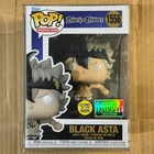 Funko Pop! Black Asta #1556, Black Clover, GITD, EE Exclusive, Animation