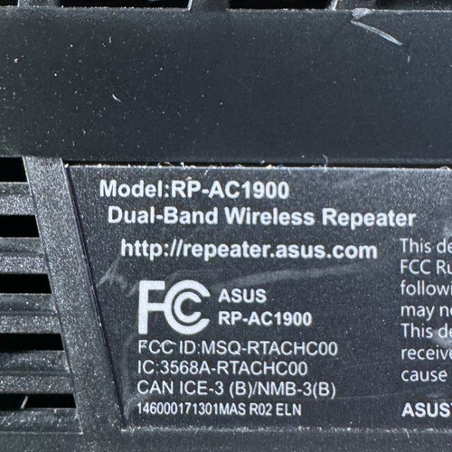 ASUS RP-AC1900 Dual-Band Wireless Repeater Range Extender - Afbeelding 11 van 11