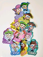 Vtg Sandylion Stickers LOT Fairly OddParents Nickelodeon vending odd parents