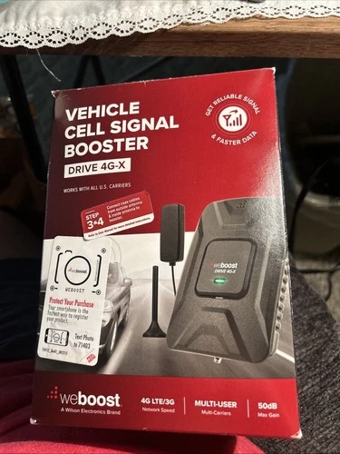 weBoost 470510 Drive 4G-X Cell Phone Signal Booster 4g-