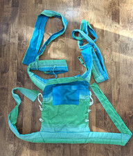 Chimparoo Mei Tai Baby Carrier Cotton Blue/Gr...
