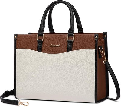 LOVEVOOK Purses and Handbags for Women,Stylish Tote Shoulder Satchel Bag PU Leat