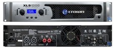 Crown XLS 1000 Endstufen 4Ω Bridge-Mono 1100W mit Rack Case 2U Format: 19"