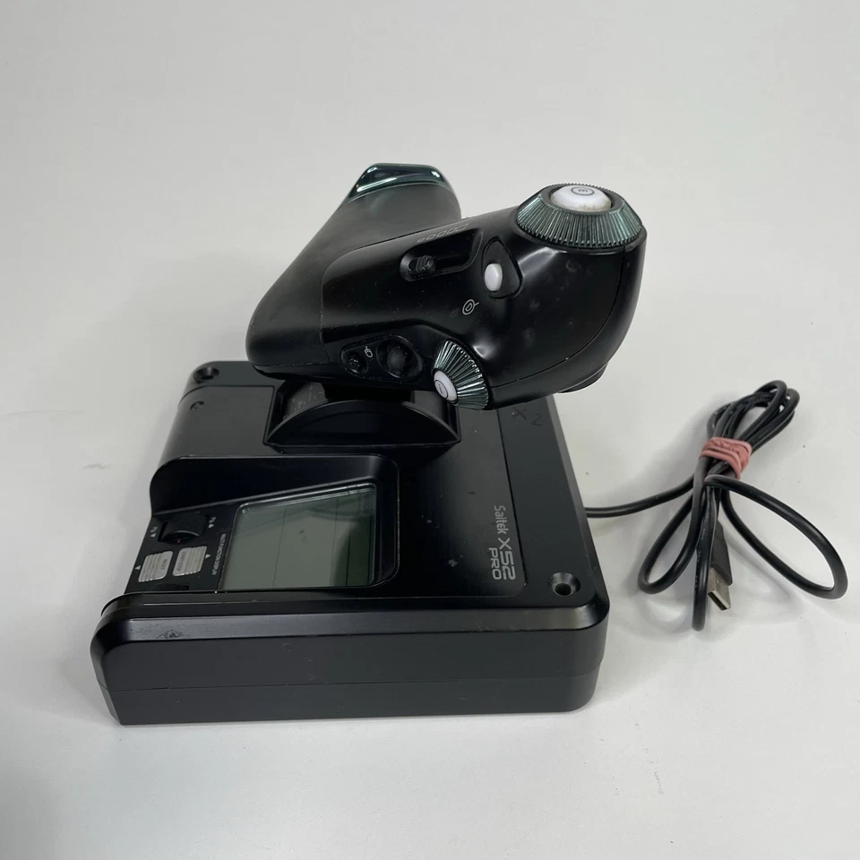 Logitech G Saitek X52 Pro USB Flight Control System compatible with Windows - Image 3 of 4