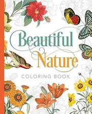 Beautiful Nature Coloring Book (Sirius Classic Nature Coloring) - GOOD