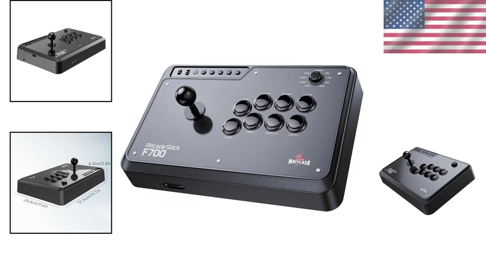 Arcade Stick for PS5 PS4 Switch - Wireless Bluetooth - Image 2 of 4