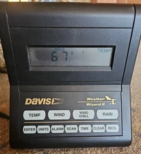 Davis Instruments Weather Wizard II Weather Station Display Unit #7420