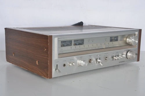 Pioneer SX-780 Vintage Stereo Receiver 45W Power Output Wood Panel Design Tested
