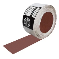 400 Grit PSA Longboard Sandpaper Roll 2-3/4 Inch Wide 20 Yard Long Brown Fuse...