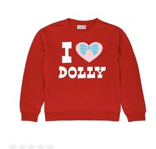 Dolly Parton I Love Dolly Sweatshirt Medium