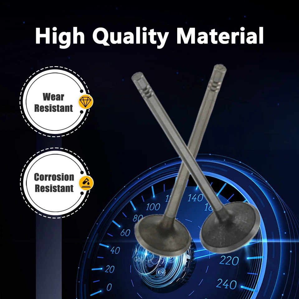 16 впускных выпускных клапанов подходят для Buick Cadillac Chevrolet 1,4 л DOHC 11-19 годов выпуска - Изображение 2 из 4