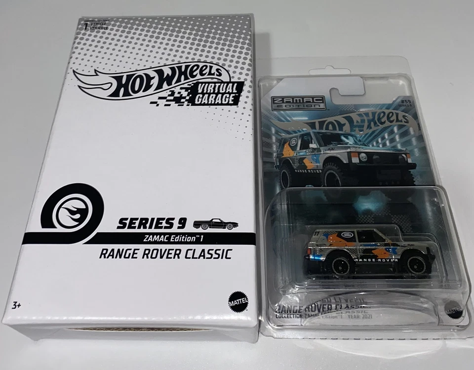 Hot Wheels Virtual Garage Zamac Range Rover Classic NFTG Serie 9 Foto 2 de 2