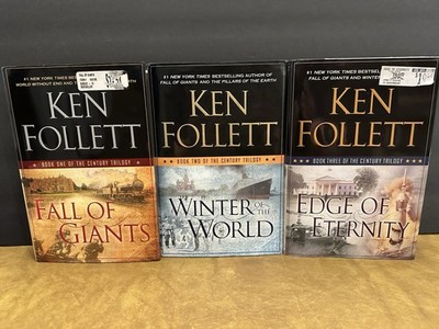 Ken Follett Complete The Century Trilogy Hardcover 1st Edition 1st Printing