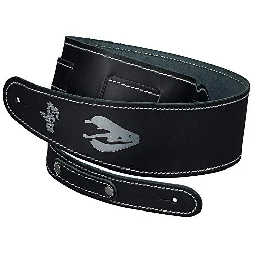 Кожаный гитарный ремень ESP ES-S-70 модель Miku Hatsune черный подлинные продукты - Изображение 2 из 2