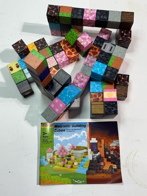 84 Coodoo Magnetic Building Cubes  Blocks Build A 3D Mag-World F