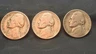 1941 P D S Jefferson Nickels, Nice! Actual Coins, Free Ship-1
