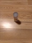 New York New York Hotel Casino Las Vegas Shot Glass Frosted Gold Leaf — photo 7