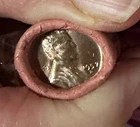 1957 D Lincoln Wheat Cent Roll Original Bank Wrapped (OBW) BU, Heads both ends