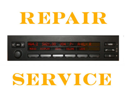 BMW E38 E39 E53 X5 M5 528i 540i 740i MID RADIO LCD SCREEN PIXEL REPAIR SERVICE