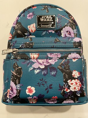 Loungefly Darth Vader Floral Mini Backpack Star Wars LE 1000