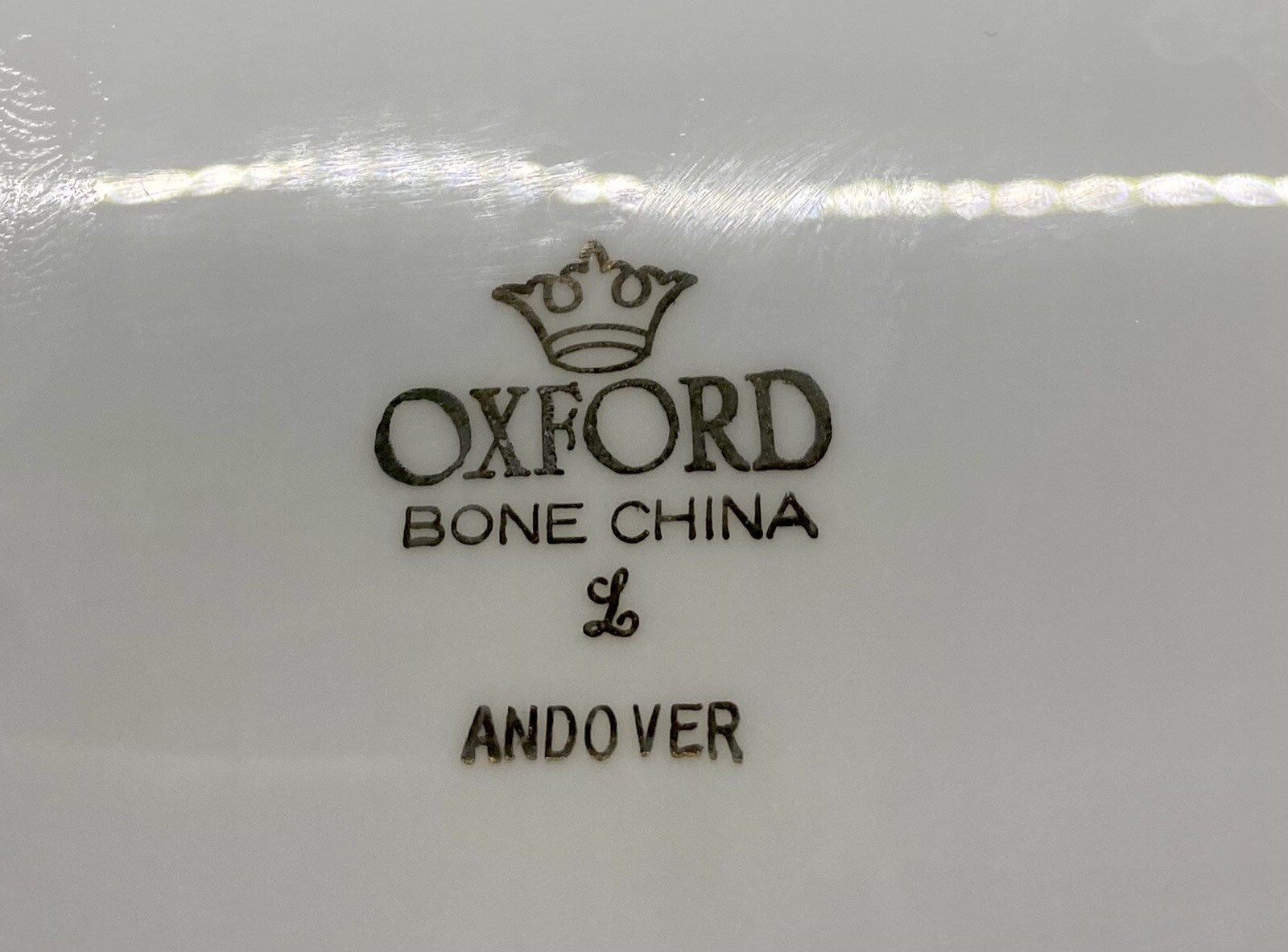 Oxford Bone China by Lenox ANDOVER Small Oval Serving Vegetable Bowl 8