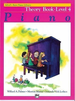 Alfred's Basic Piano Library Theory, Bk 4: The- paperback, 9780739007440, Palmer