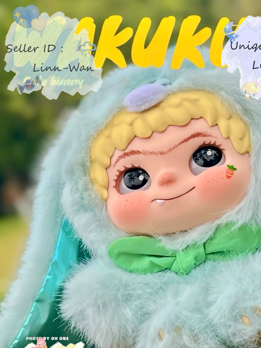 WAKUKU FOX BUNNY TRICK OR TREAT CONFIRMED PLUSH FIGURE - CUTE