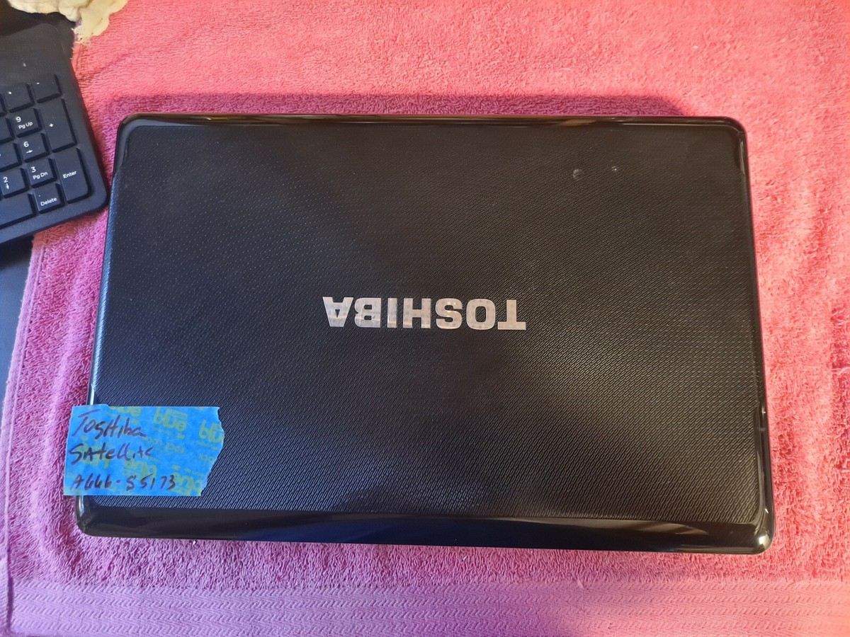 Toshiba Satellite laptop non-working for parts used