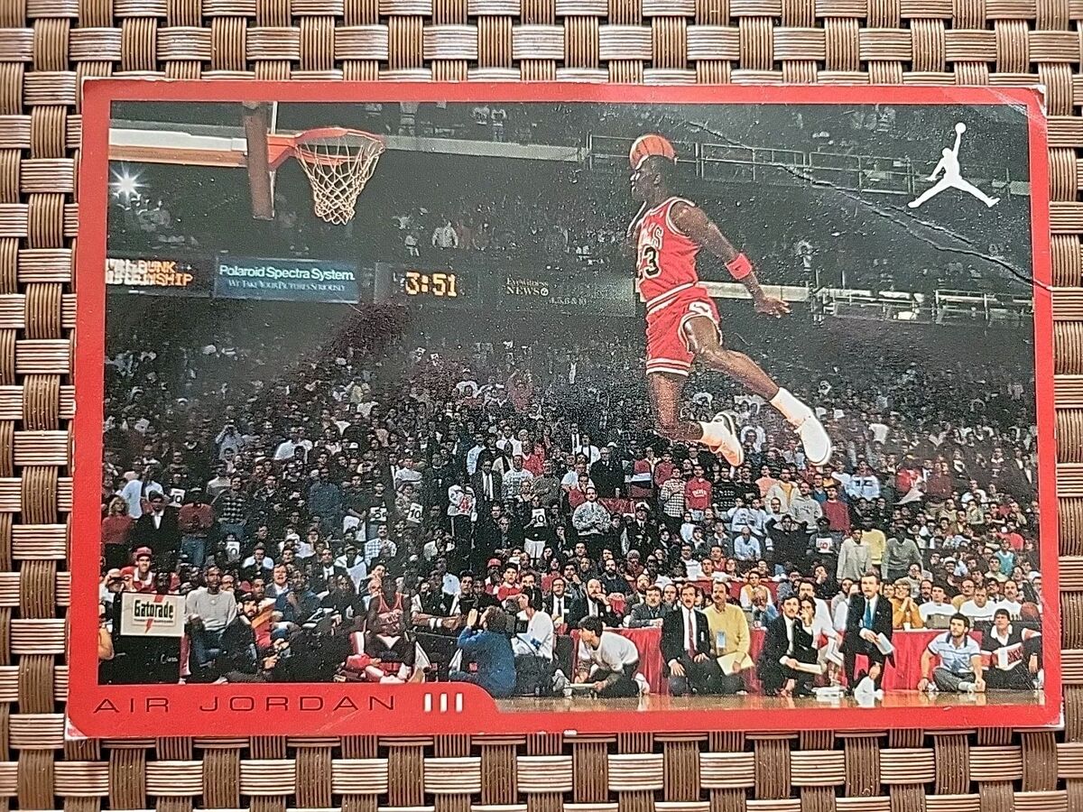 NIKE AIR JORDAN III RETRO CARD | eBay NIKE AIR JORDAN III RETRO CARD | eBay