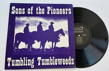 SONS OF THE PIONEERS- TUMBLING TUMBLEWEEDS, VINYL, 1987, COOL WATER