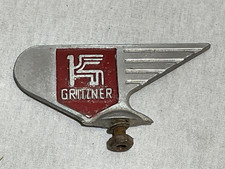 Gritzner rot Schutzblechreiter Logo Emblem (DB-118)