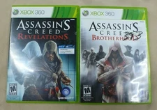 Assassin's Creed: Revelations and Brotherhood (Microsoft Xbox 360) FREE SHIPPING