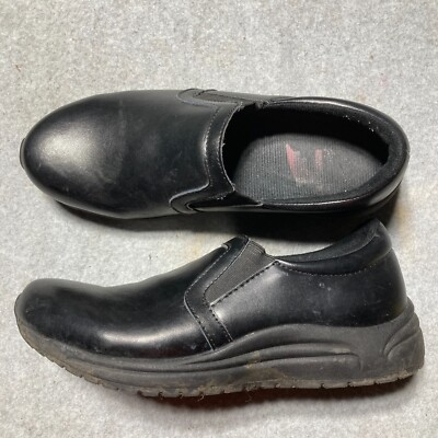 Red Wing Shoes Slip on Work Shoes Womens Size 10M Black Leather 16000-1911