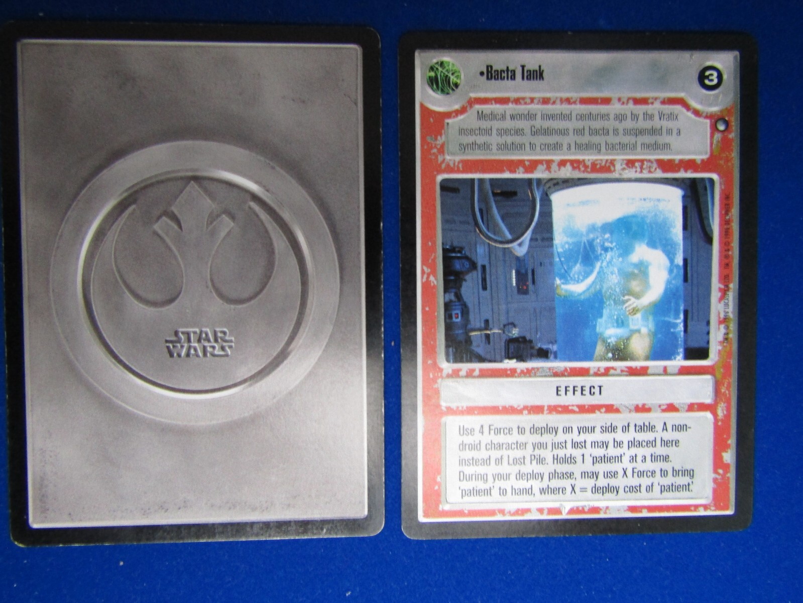 Star Wars CCG 1996 TCG HOTH Decipher Rare Cards WB BB DS LS Choice (e12