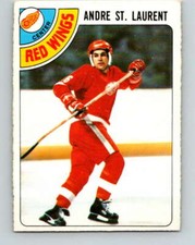 1978-79 O-Pee-Chee #32 Andre St. Laurent  Detroit Red Wings V21238