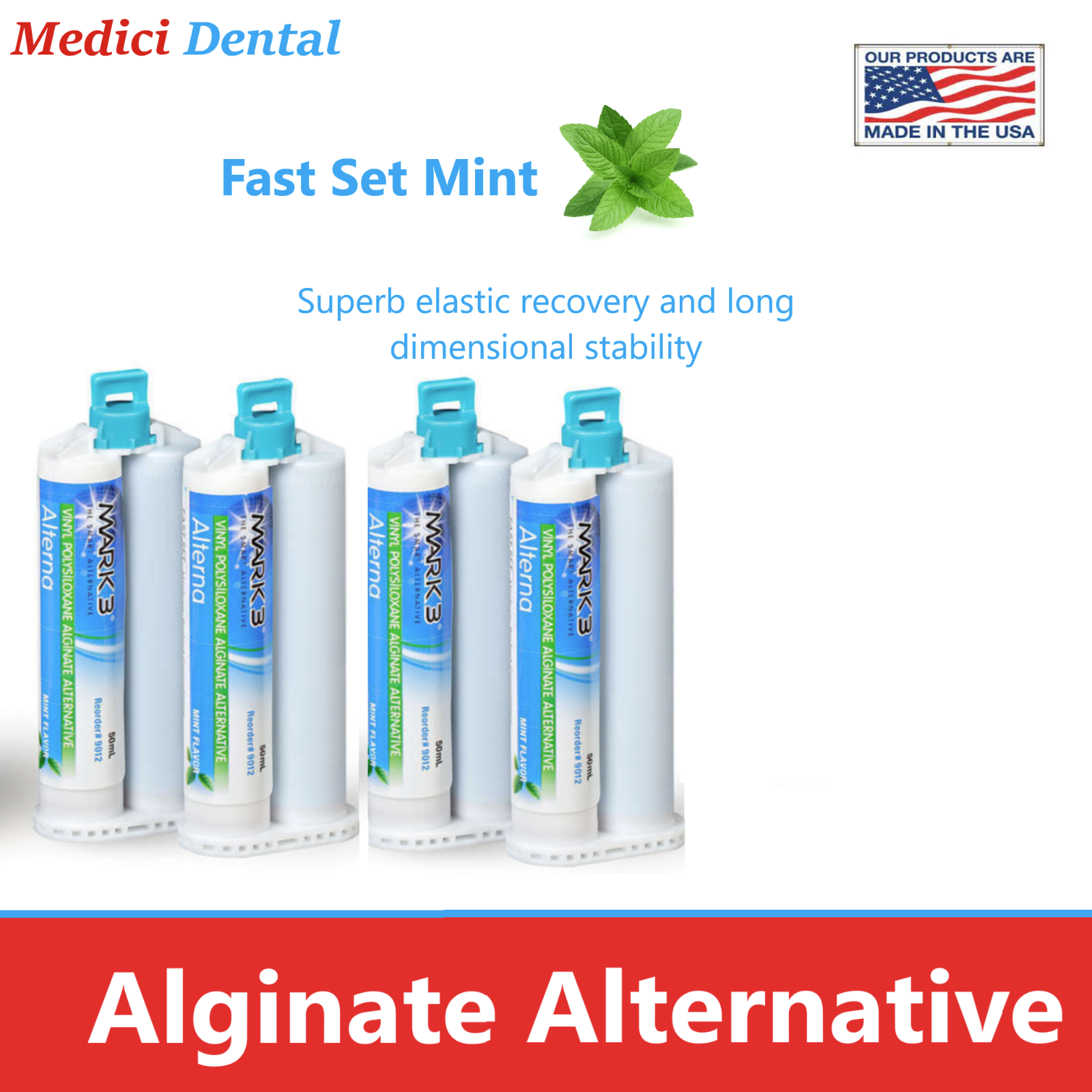 Dental Alginot Type Alginate Substitute Alternative 4 or 8 x 50mL Fast ...