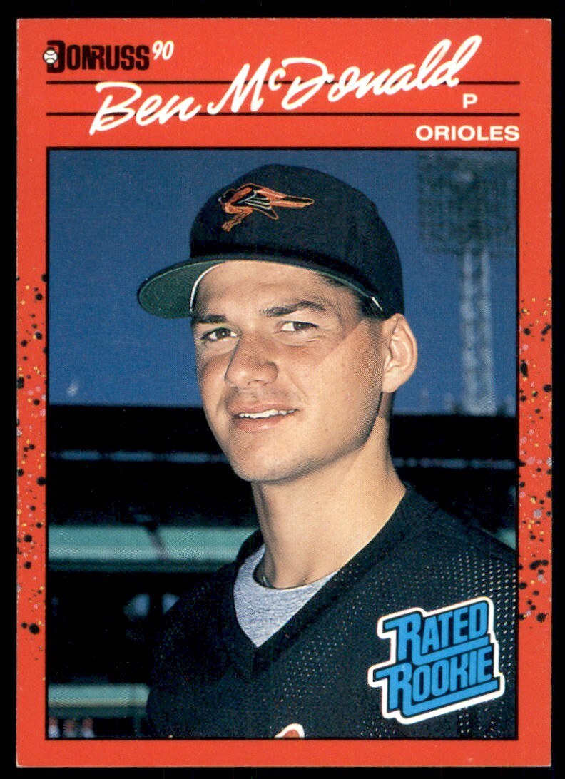 1990 Donruss #32 Ben McDonald Rookie