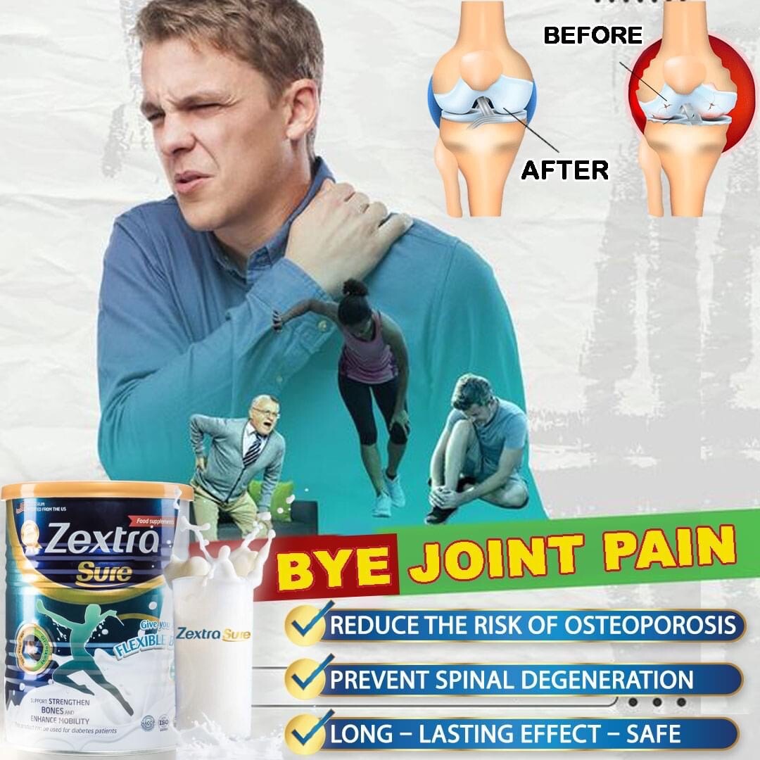 1 Can Zextra Sure Milk / Knee Pain Back Pain (400g) Back 1 Can Zextra Sure Milk / Knee Pain Back Pain (400g) Back