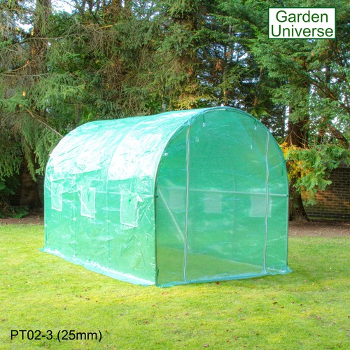 Polytunnel Gardening Greenhouse 8 Sizes By Garden Universe poly tunnel 3m - 10m - Picture 30 of 108